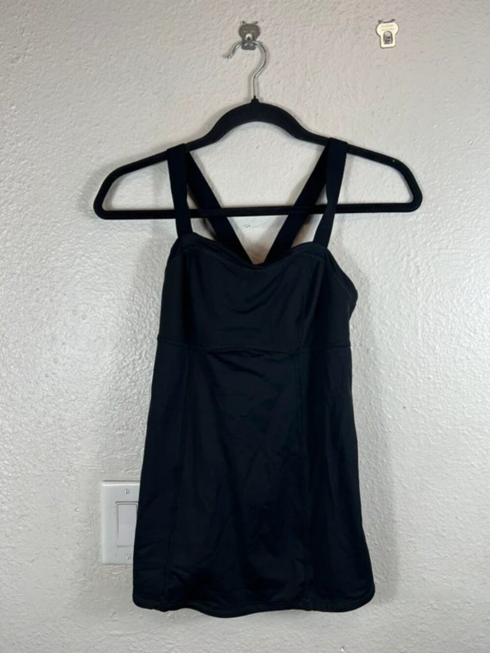 Lululemon Run Catch Me Tank Black Sz 4